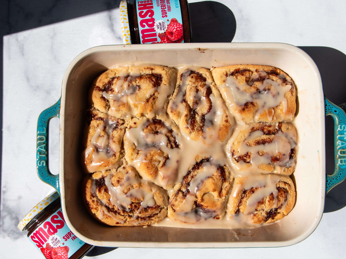 Gluten-Free Raspberry Cinnamon Rolls