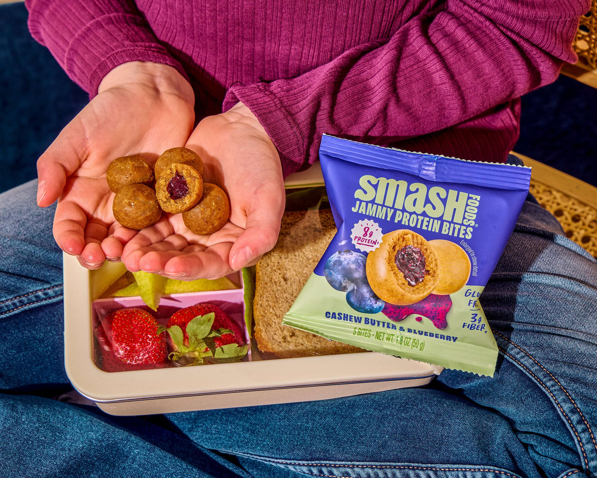 Jammy Protein Bites
