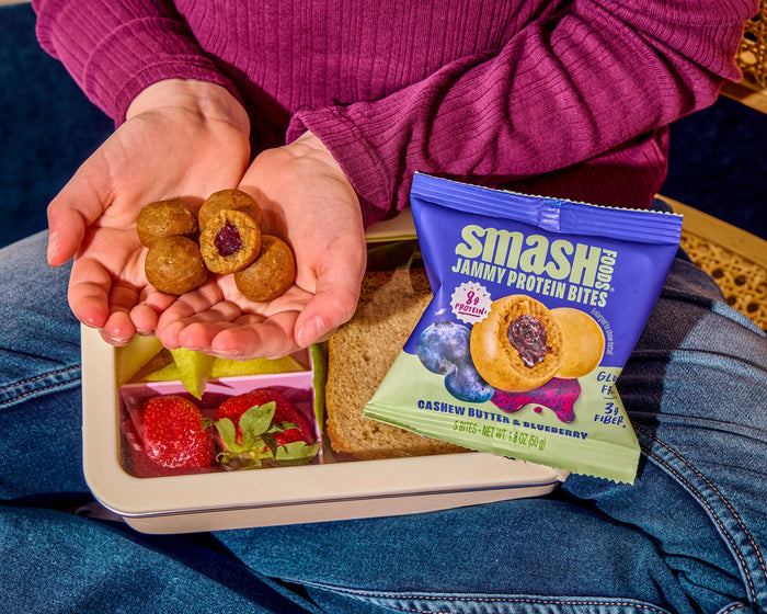 Jammy Protein Bites