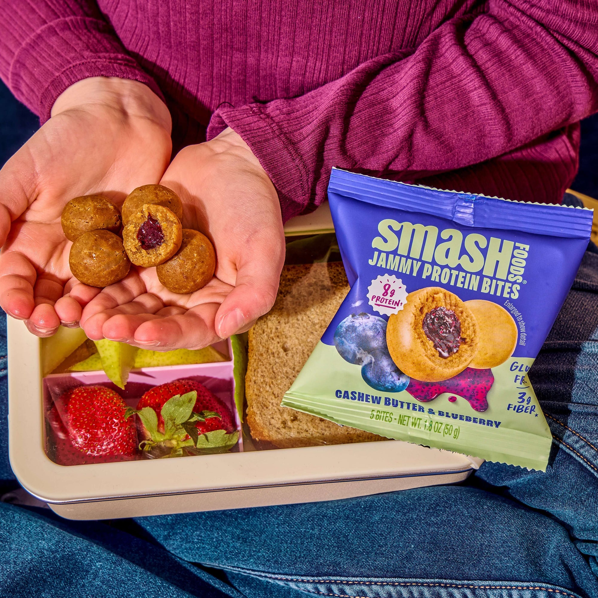 Cashew Butter Blueberry