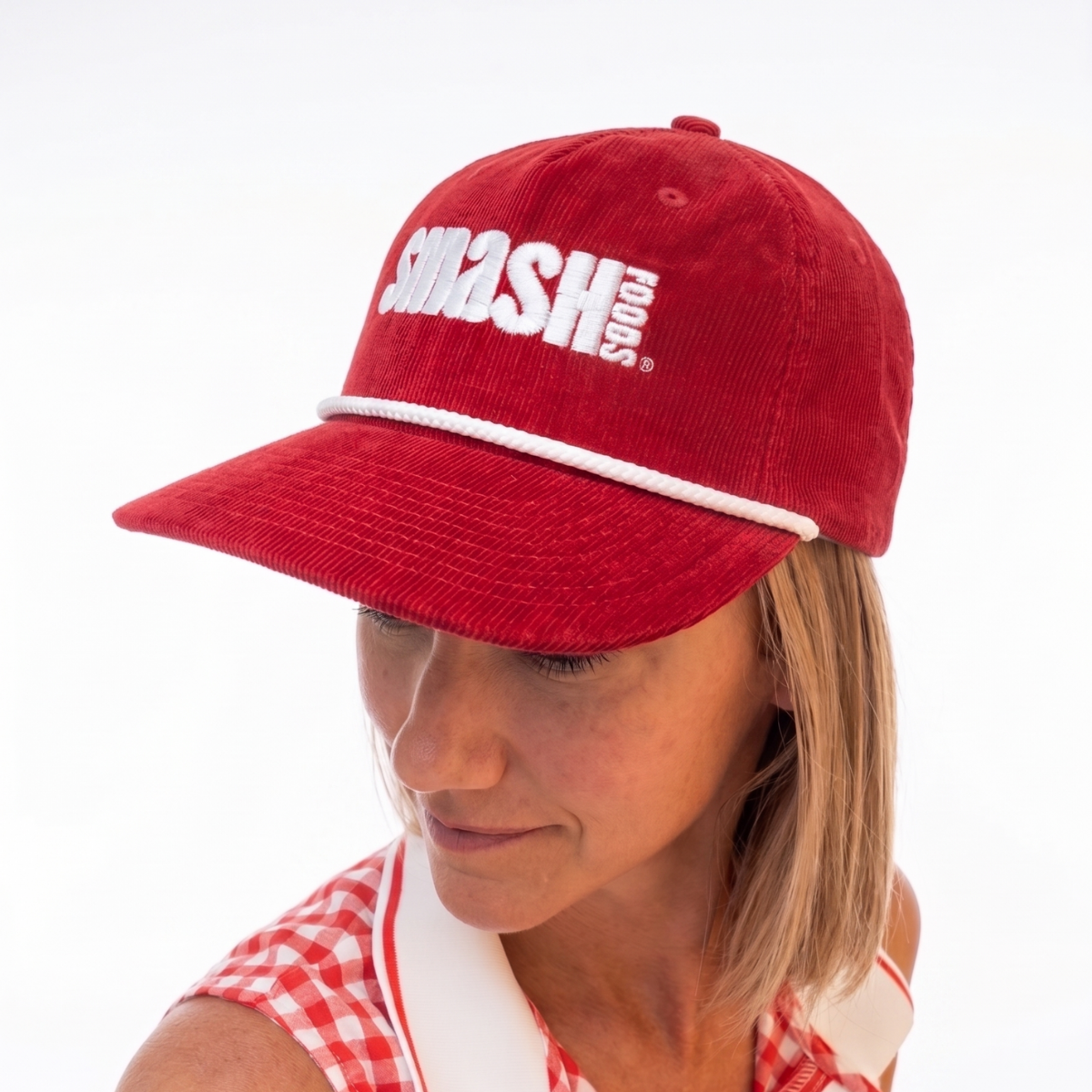 Smash Red Cord Hat