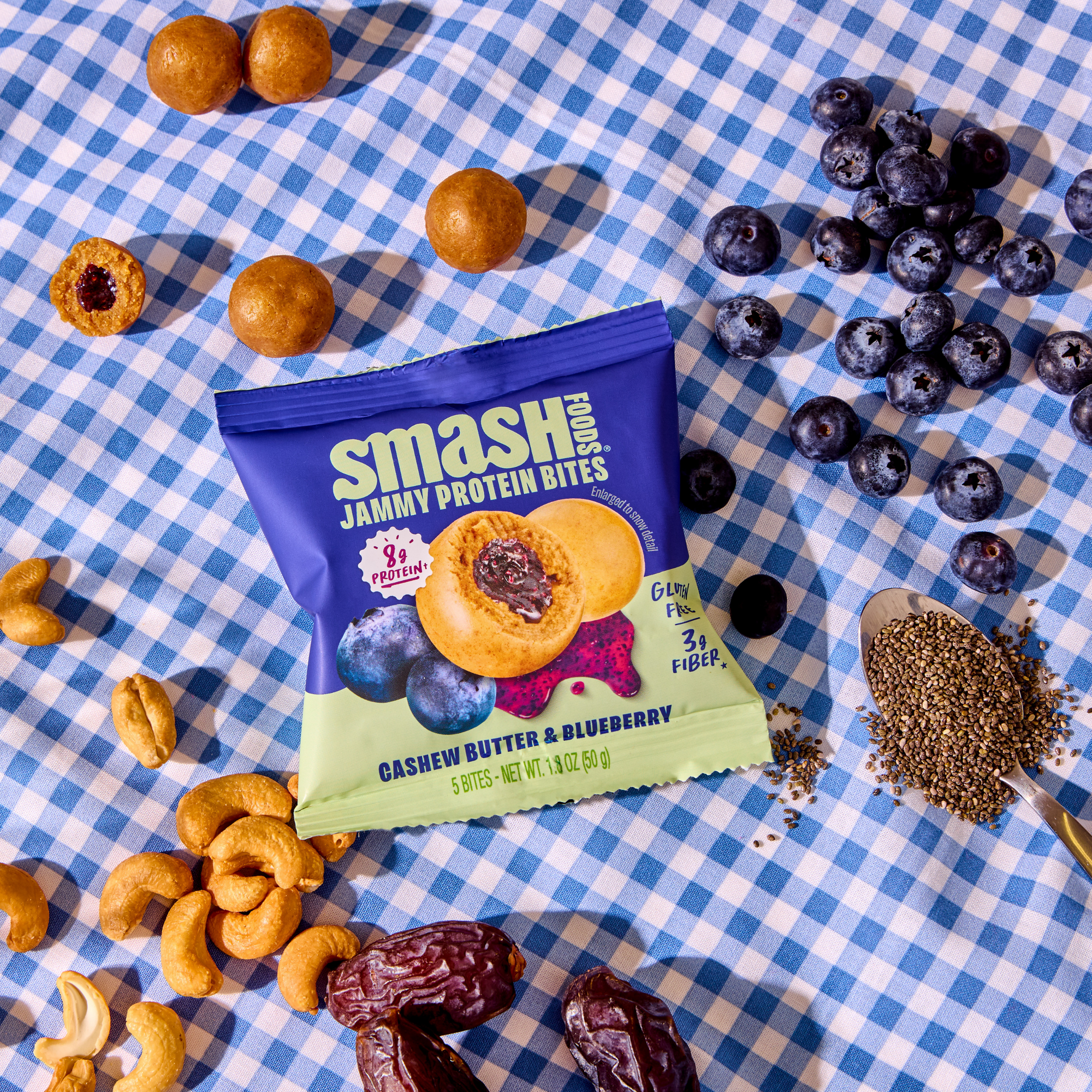 Cashew Butter Blueberry