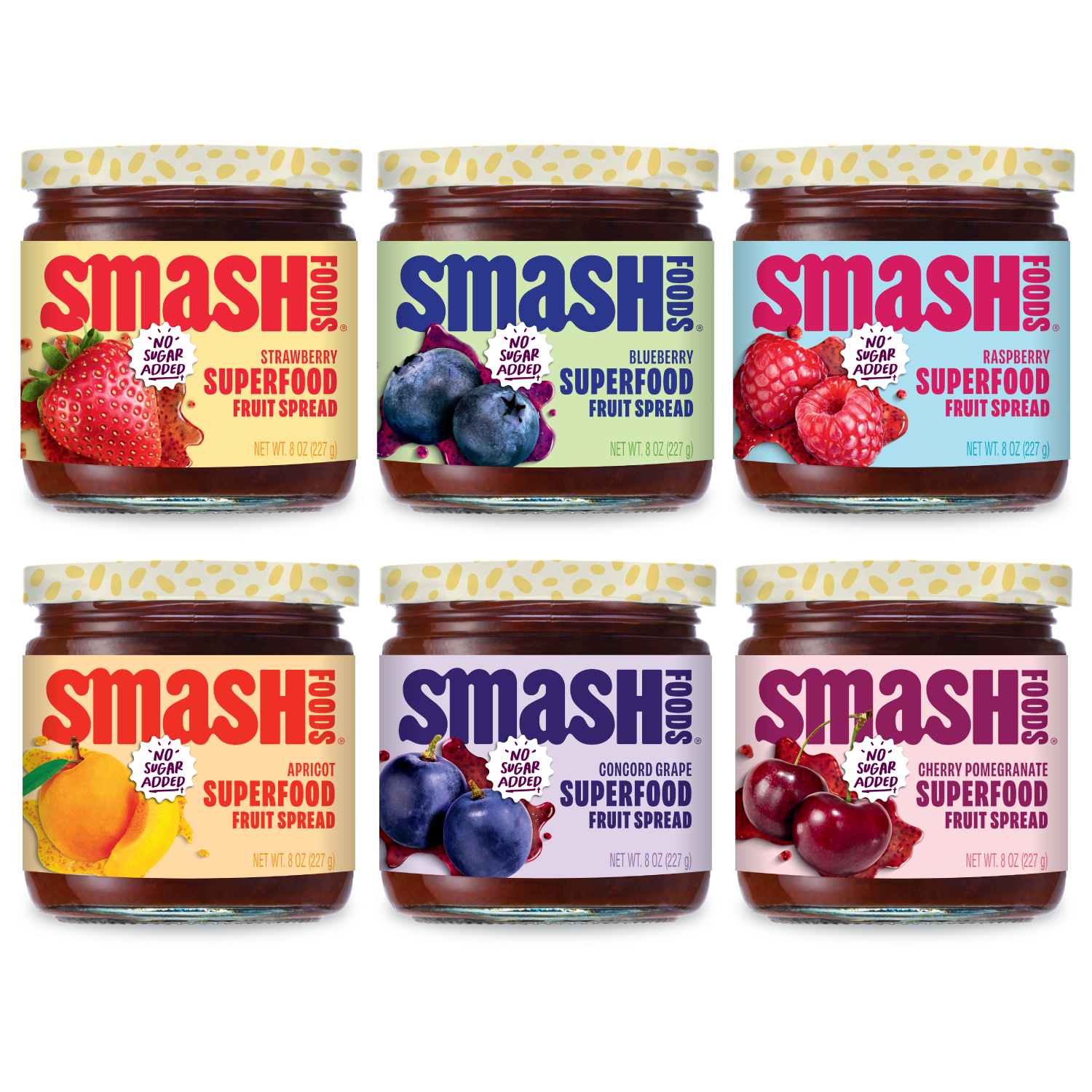 Jam Variety Packs – Smash Foods