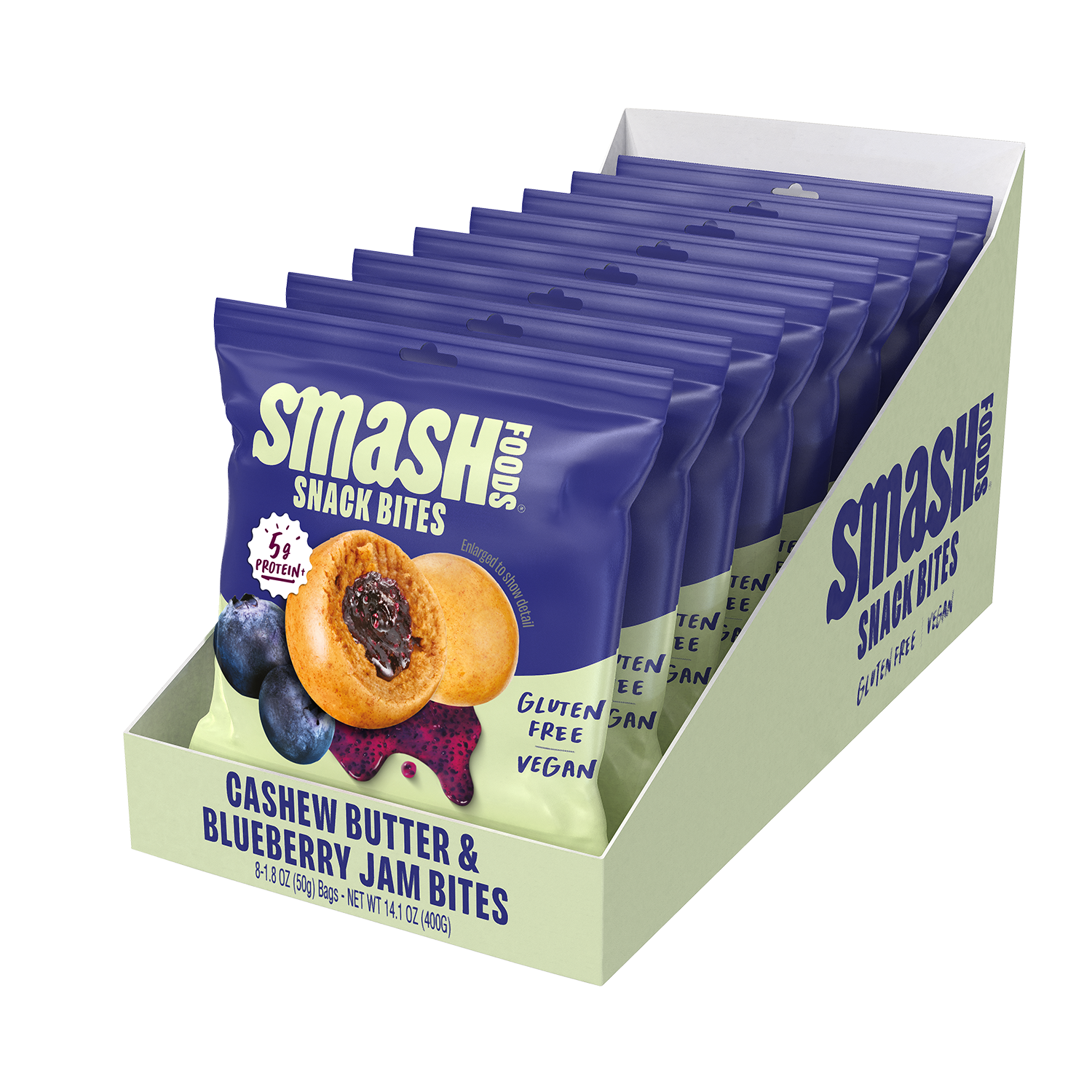 Cashew Butter Blueberry