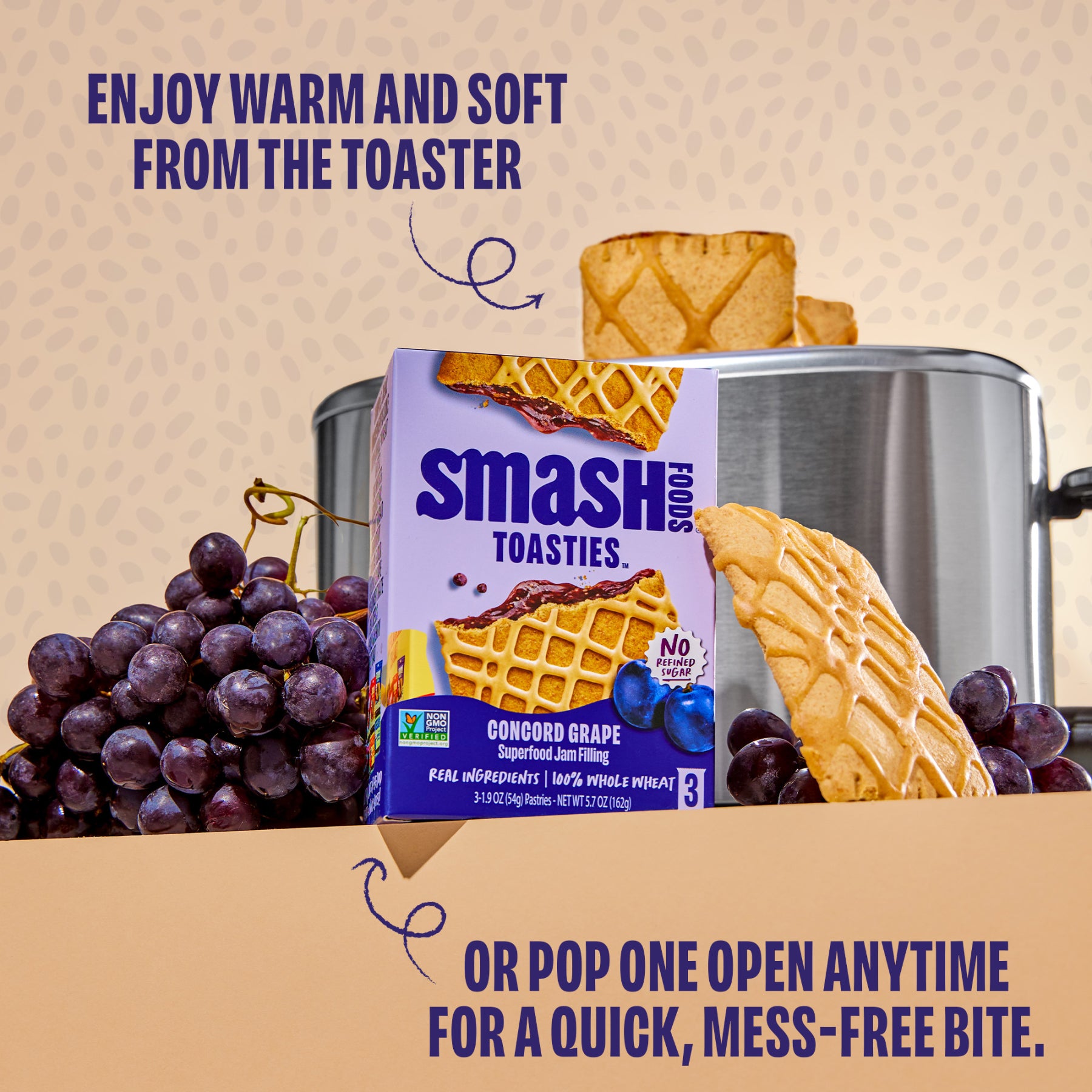 Concord Grape Toasties