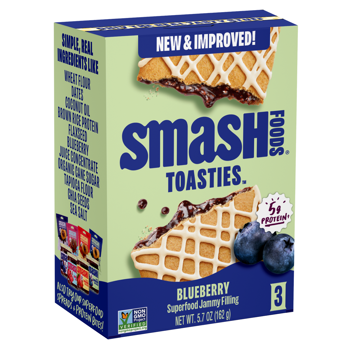 Blueberry Toasties