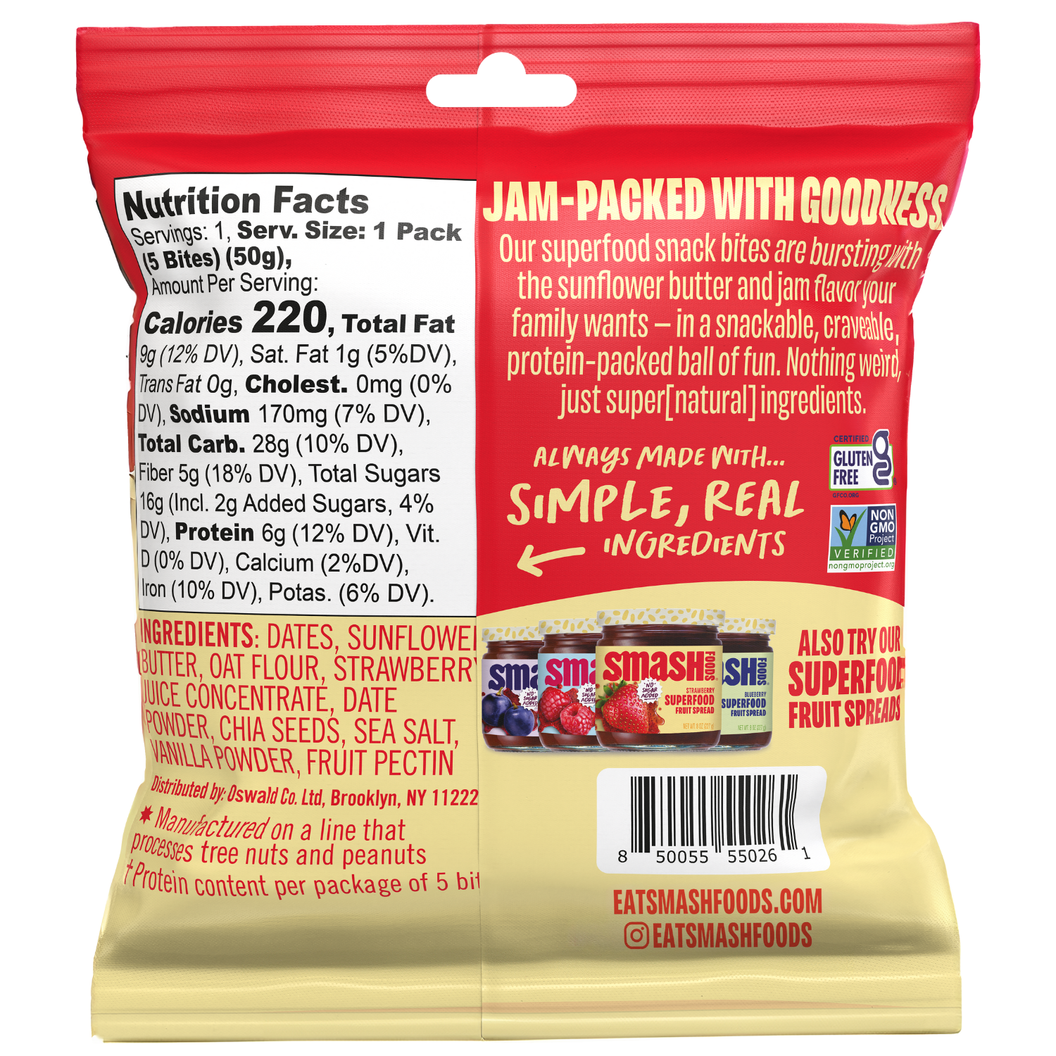 Sunflower Butter Strawberry