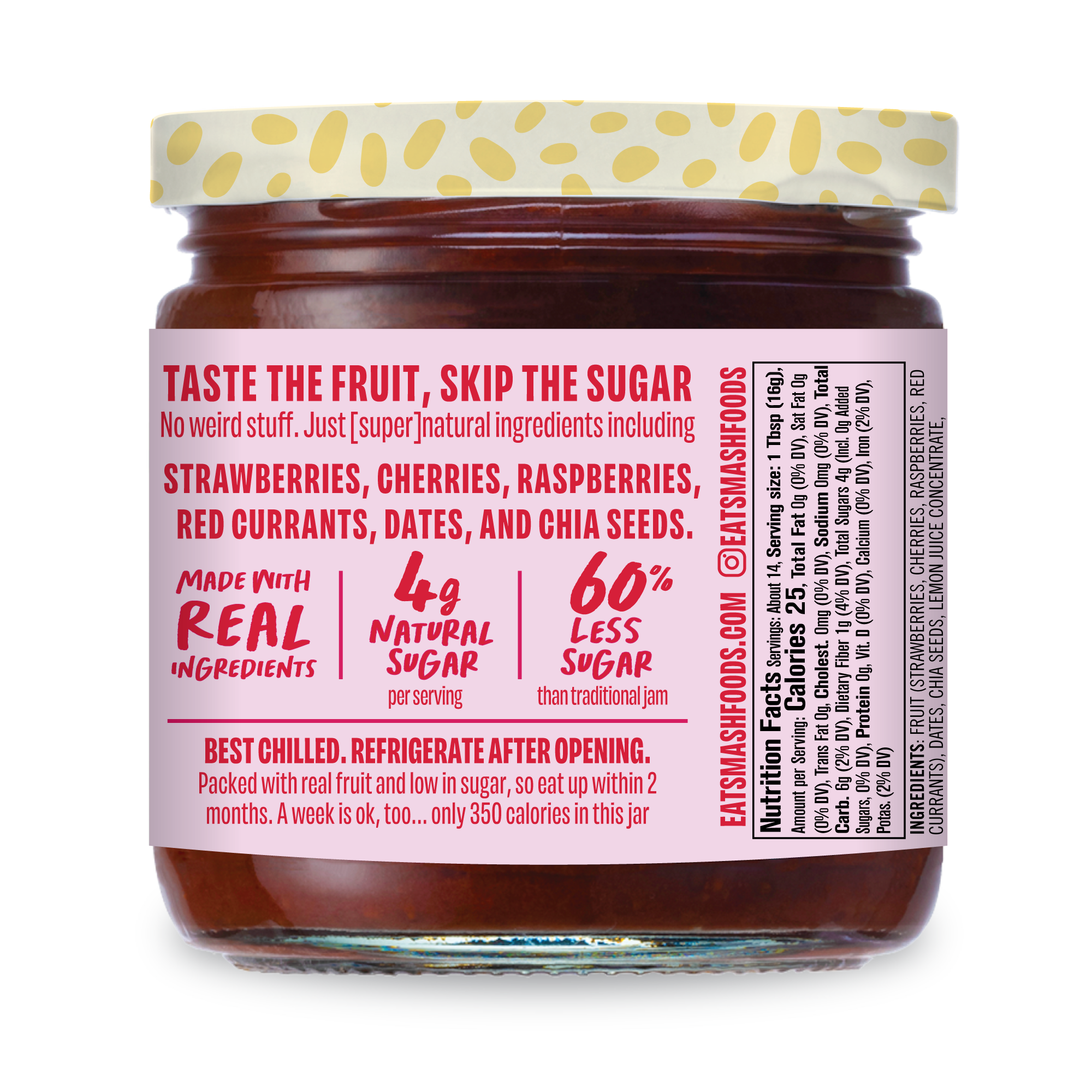 strawberry seeds nutrition Smash Very Berry Jam